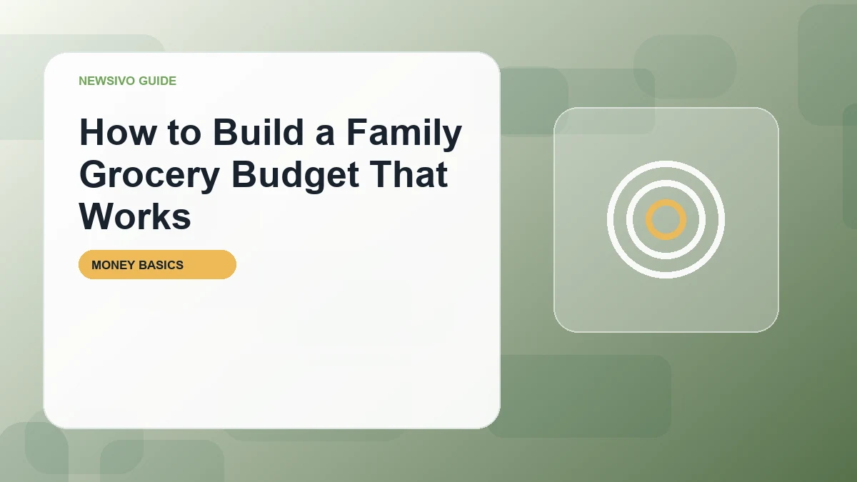 How to Build a Family Grocery Budget That Works