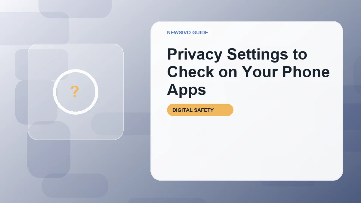 Privacy Settings to Check on Your Phone Apps