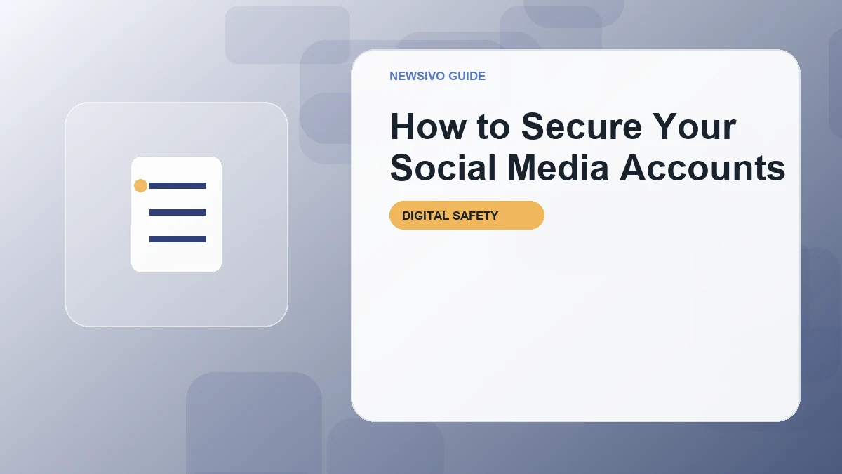 How to Secure Your Social Media Accounts